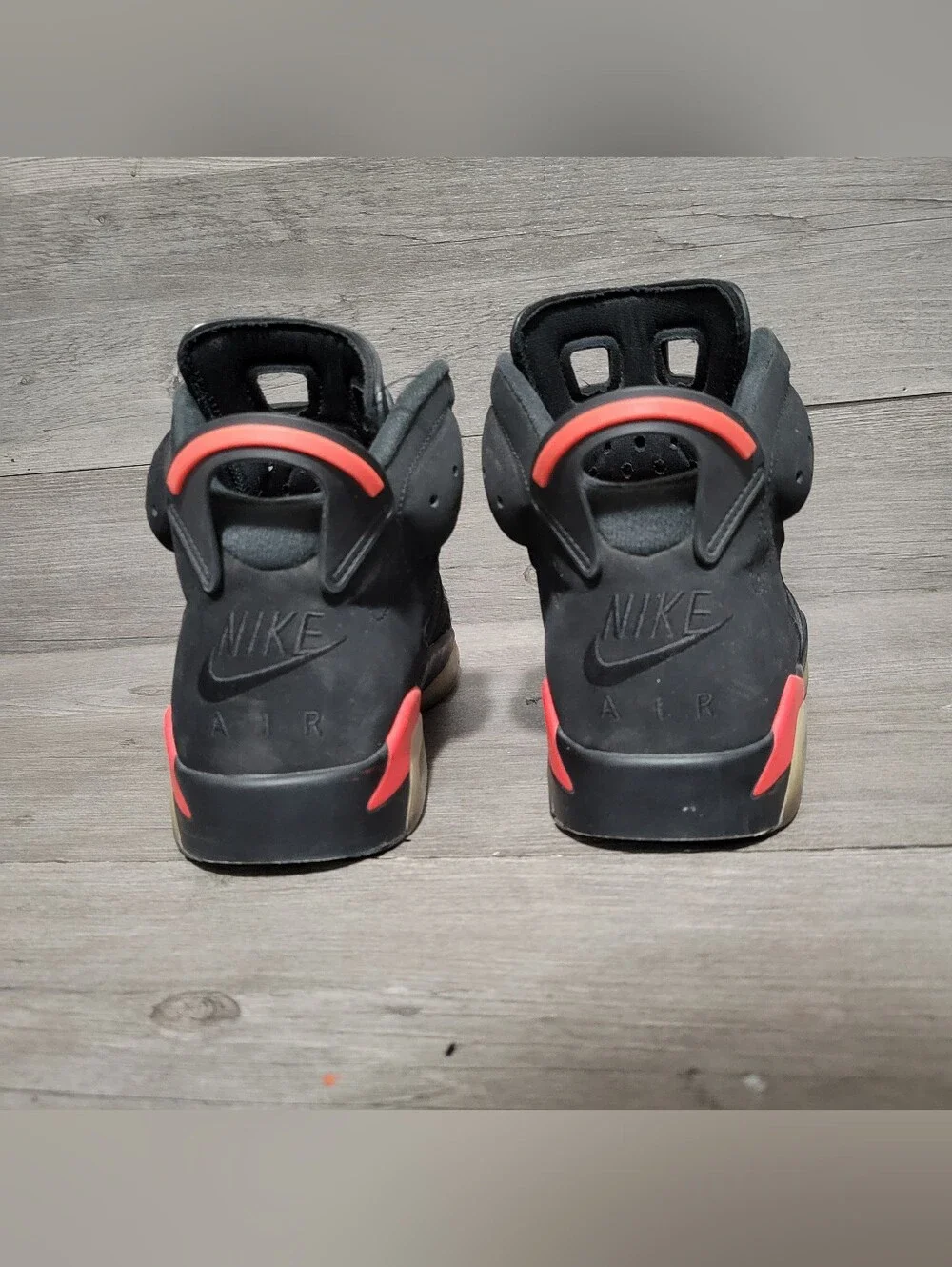 Air Jordan 6 Retro Mens Size 8 Black Infrared 2019 384664-060
